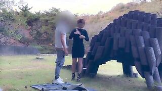 Caught in the Act: A Surprising Encounter Outdoors Leads to an Unexpected Moment!