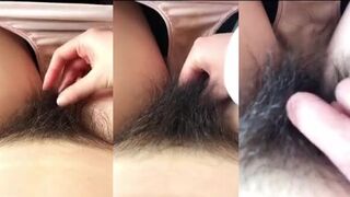 Curious About Hairy Beauties? Check Out This Japanese Amateur's Intimate Moments! [Homemade]