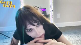 Adventurous Alt Girl Delivers Wild Blowjobs and Deepthroat Thrills!
