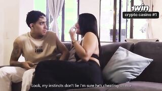 Intense Couch Encounter: Kyleiellish's Wild Afternoon with Her Driver!