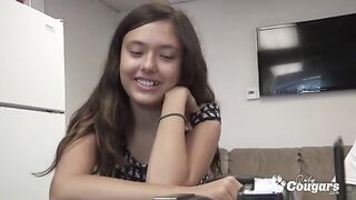 Mia Grand's Exciting Debut: A First-Time Audition with Mr. Pete!