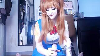 Asuka Takes Control: A Playful Encounter with Shinji!