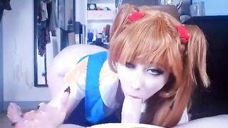 Asuka Takes Control: A Playful Encounter with Shinji!