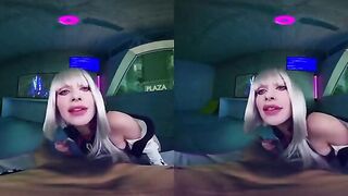 Jewelz Blu Transforms into CYBERPUNK Lucy in an Epic VR Adventure!