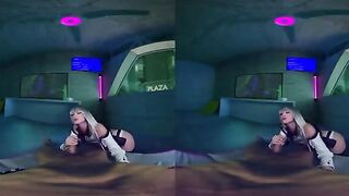 Jewelz Blu Transforms into CYBERPUNK Lucy in an Epic VR Adventure!