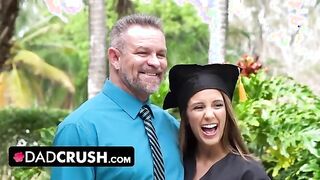 Grad Night Surprise: Layla's Intimate Encounter with Her Stepdad