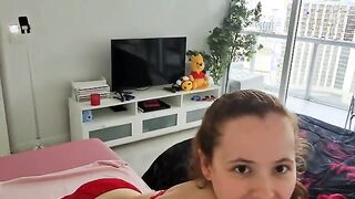 Intense Massage Session with Redhead Beauty ~ Featuring Red Eviee & Kyle Stroker