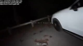 AngelaDoll's Wild Public Adventure: Teasing in Parking Lots and a Steamy Surprise!