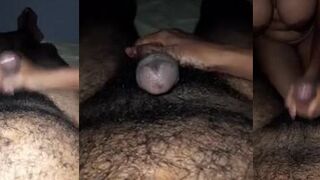 Intimate Moments: Girlfriend Pleasures Boyfriend for a Satisfying Surprise!