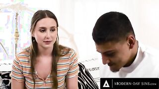 Close Calls: Laney Grey's Wild Study Session with Victor Ray Takes Unexpected Turns