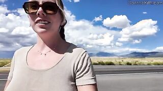 Exploring the Desert: A Bold Travel Vlog with CosmicKitti!