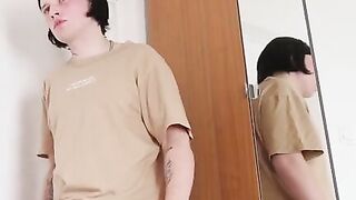 Caught in the Act: Busty Mature Stepmom Linetta's Secret Moment with Stepson