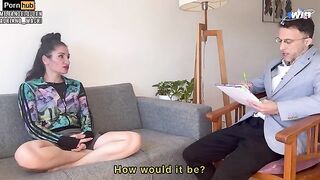 My Therapist's Secret: A Steamy Encounter with MilfAngelQueen ft. Adriano Macri
