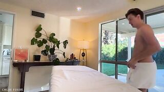 Experience the Ultimate Relaxation: My First Happy Ending with an Oiled Masseuse - Featuring Chloe Foxxe