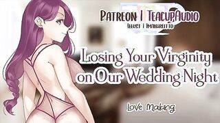 Unforgettable Wedding Night: A Journey of Firsts (F4M) - Sensual Audio Experience