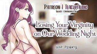 Unforgettable Wedding Night: A Journey of Firsts (F4M) - Sensual Audio Experience
