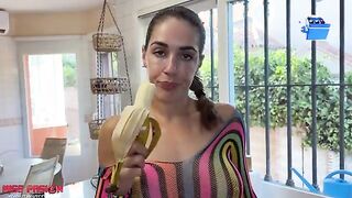 Caught in the Kitchen: The Surprising Moment with My Roommate! Tags: Miss Pasion, roommates, amateur couple, big boobs, POV, kitchen fun.