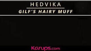Curvy MILF Hedvika Enjoys Her Favorite Toy for an Intense Release!