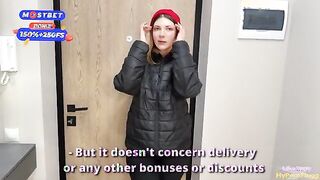 Delivery Girl's Wild Night: When Pizza Delivery Turns into a Steamy Adventure - LikaBusy