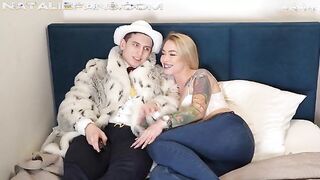 Natalie’s Secret Encounter with Her Boyfriend’s Best Friend - A Tempting Tale!