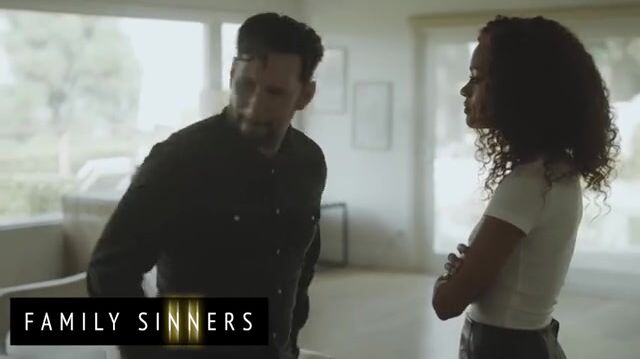 FAMILY SINNERS - Stunning Ebony Beauty Tempts Her Father-In-Law with an Intimate Offer.