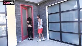 Sweaty Workout Temptation: Hime Marie's Playful Adventure with a Surprise Guest