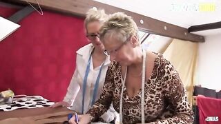 Exciting Threesome Adventure with Charming Mature Ladies - Amateur Euro Fun!