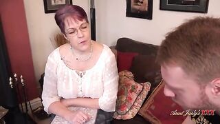 Mrs. Bird's Tempting Lesson: A Busty Teacher's Flirty Encounter with Her Student