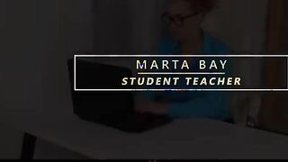 Curvy Redhead Teacher's Steamy Encounter with Student - Marta Bellefleur on Karups
