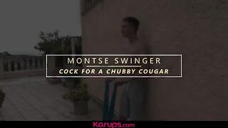 Curvy Mature Beauty Montse Enjoys Outdoor Adventure - Karups