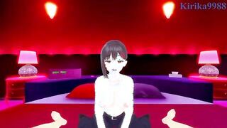 Kobeni Higashiyama's Passionate Encounter at a Love Hotel - Chainsaw Man POV Adventure