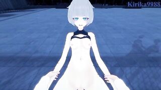 Steamy Rooftop Encounter with Nazuna Nanakusa - Nighttime POV Adventure