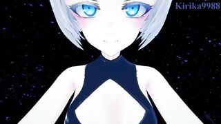 Steamy Rooftop Encounter with Nazuna Nanakusa - Nighttime POV Adventure