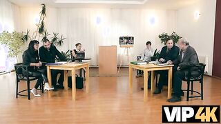 Courtroom Drama: A Mature Encounter with Elle - VIP4K Experience