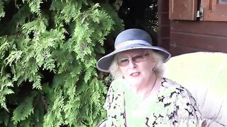 Aunt Judy's - 66-Year-Old Mature Beauty Mrs. Claire Delivers an Intimate Garden Experience (POV)