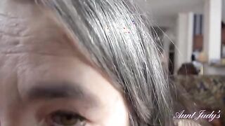 Step-Aunt Grace Indulges in Ice Cream and More - A POV Experience with Your Mature Fantasy!