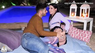 Unexpected Outdoor Date Takes a Wild Turn with Passionate Moments and Playful Banter - Starring Morea Black and Dave Candle
