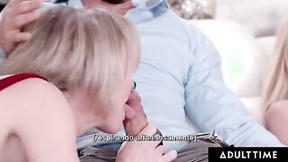 Exciting Couple Swap with Busty Beauties Savannah Bond & Dee Williams - Italian Subtitles Included!