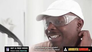 Unexpected Encounter: Kendra Cole's Wild Day with Construction Crew - Spanish Subtitles Available!