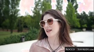 Rocco Siffredi - Stunning Long-Haired Beauty Enjoys Intense Outdoor Pleasure with Raul Costa.