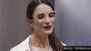 Rocco Siffredi's Wild Encounter with Candie Luciani: A Brunette's Unforgettable Experience!