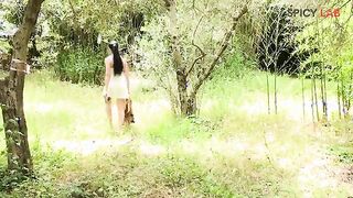 Adventurous Beauty Fantasizes About a Wild Encounter with a Hunky Stranger in the Great Outdoors - Featuring Luna Dark and Capitano Eric!