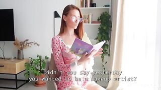 Step Sister's Roleplay Turns Intense: A Mind-Blowing Experience with AriaVix and MaikFox - Full Therapy Mode
