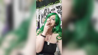 Laura's Alluring Smoking Moments: A Captivating Compilation