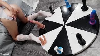 Exciting Toy Challenge: Exploring New Heights with BBC and Double Dildo Fun