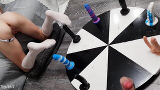 Exciting Toy Challenge: Exploring New Heights with BBC and Double Dildo Fun