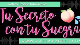 Whispered Secrets: An Interactive Erotic Audio Experience with Your Mother-in-Law