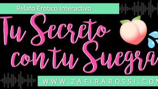 Whispered Secrets: An Interactive Erotic Audio Experience with Your Mother-in-Law