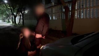 Unexpected Encounter: A Steamy Street Adventure with a Hot Blonde Neighbor
