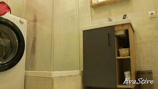 Stepmom's Sensual Shower Surprise: A Mature Beauty's Intimate Moment